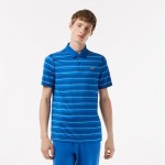 Men's Golf Recycled Polyester Stripe Polo