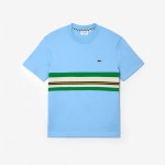Mens Made in France Contrast Stripe Tee
