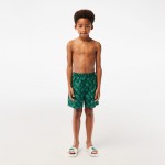 Kids Croc Print Swimsuit