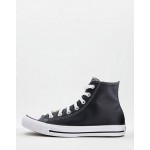 Converse Chuck Taylor All Star Hi trainers in black leather