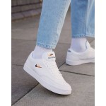 Nike Court Vintage Premium leather trainers in white