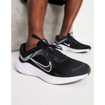 Nike Running Quest 5 trainers in black and grey