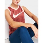 Nike Running Swoosh Run Dri-FIT vest in pink