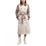 Ingleby Colorblock Belted Trench Coat