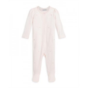 Girls Floral Organic Cotton Coverall - Baby
