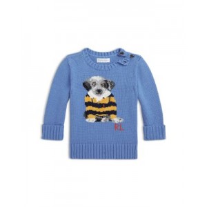 Boys Dog-Intarsia Sweater - Baby