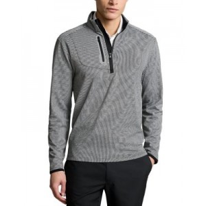 Golf Classic Fit Houndstooth Jersey Pullover
