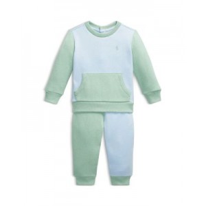 Boys 2-Pc. Fleece Sweatshirt & Jogger Pants Set - Baby