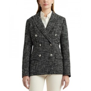 Double Breasted Boucle Jacket