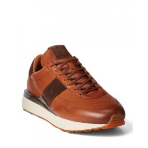 Mens Train 89 Leather Sneakers