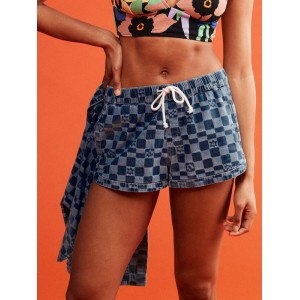 New Impossible Printed Denim Shorts
