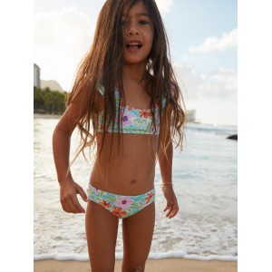 Girls 2-7 Hawaiian Spirit Bralette Set Bikini Set