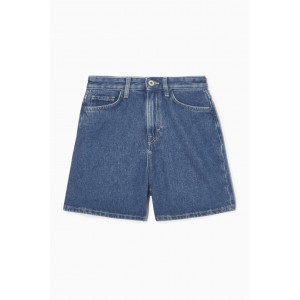 RELAXED-FIT DENIM SHORTS
