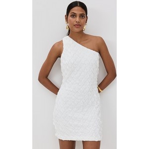 White Shell Mini Dress