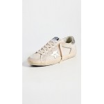 Super-Star Double Quarter with List Net and Suede Upper Laminated Star Glitter Heel Sneakers