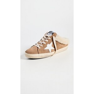 Super-Star Sabot Suede Upper Leather Star Shearling Lining Sneakers