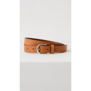 Buckle Leather Zap Belt