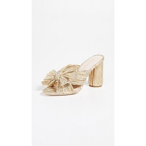 Penny Pleated Bow Sandals