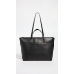 The Zip-Top Essential Tote in Leather