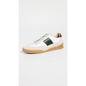 Dover White Green Tab Shoes