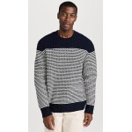 Ernie Stripe Crew Sweater
