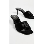 Eleanor Pave Mule Sandals 65mm