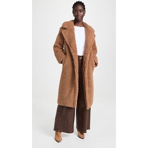 Gertrude Long Teddy Coat