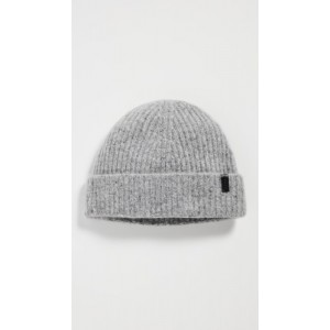 Cashmere Donegal Rib Knit Hat