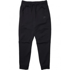 Sportswear Tech Fleece Pants (Little Kids/Big Kids) Black/Black