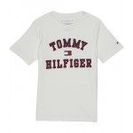Varsity Tommy Short Sleeve Graphic T-Shirt (Little Kids) Snow White