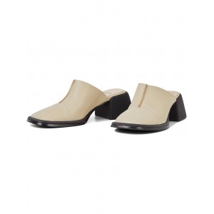 Ansie Leather Mule Biscotti