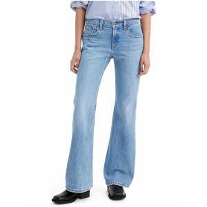 Middy Flare Jeans In Patches Psk St