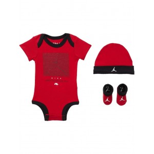 Jumpman By Nike Three-Piece Box Set (Infant/Toddler/Little Kids) Gym Red