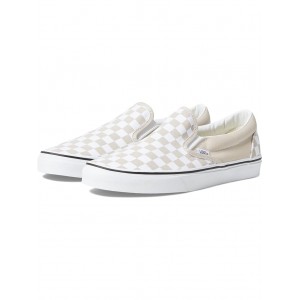 Classic Slip-On Color Theory Checkerboard French Oak