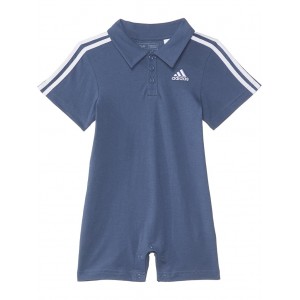 adidas Kids Cotton Polo Romper(Infant)