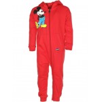 Levis x Disney Mickey Mouse Zip Coverall (Infant) Super Red
