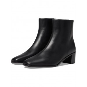 The Essex Ankle Boot in Leather True Black