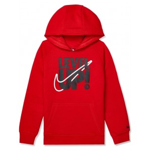 Level Up Pullover Hoodie (Little Kids) University Red