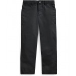 Slim Fit Cotton Chino Pants (Toddler) Polo Black