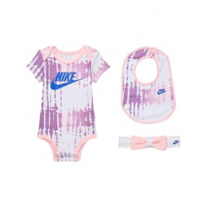 Tie-Dye Box Set (Infant/Toddler/Little Kids) White
