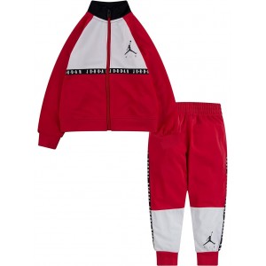 Jumpman Air Blocked Tricot Set (Toddler) Very Berry