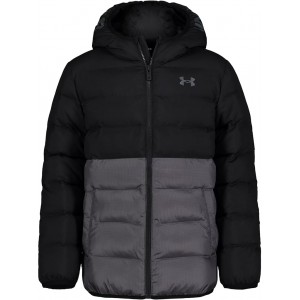 Pronto Color-Block Puffer Jacket (Big Kids) Black