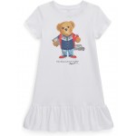 Polo Ralph Lauren Kids Logo Cotton Jersey Tee Dress (Little Kids)