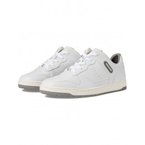 C201 Leather Sneaker Optic White/Heather Grey