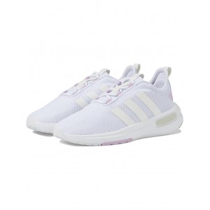 adidas Kids Racer TR23 Sneaker (Little Kid/Big Kid) Footwear White/Off-White/Bliss Lilac