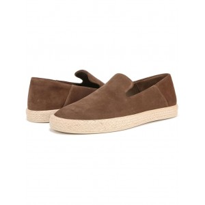 Emmitt Slip-On Espadrille Loafers Hickory Brown Suede