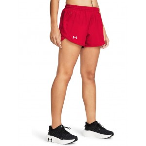Fly By Shorts Red/Red/Reflective