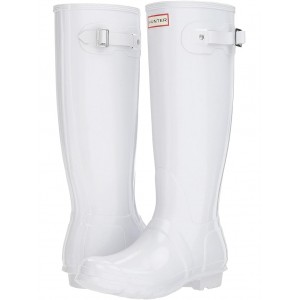 Original Tall Gloss Rain Boots White