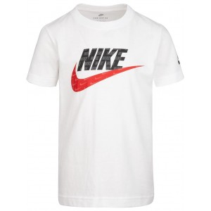 Sportswear Graphic T-Shirt (Little Kids) White