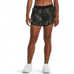Fly By 2.0 Printed Shorts Black/Marine OD Green/Reflective